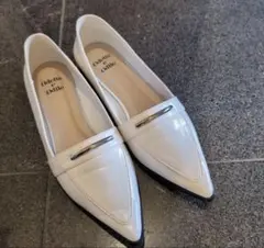 ＊美品＊Odette e Odileローファー 白 24.5