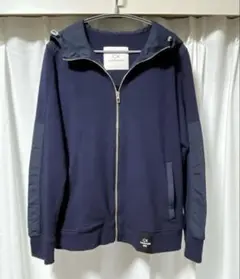 CALVIN KLEIN ネイビー フルジップパーカーのサムネイル