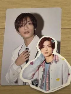 HARDWORK ファミクラ盤 トレカ フレークシール 高橋恭平なにわ男子