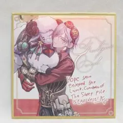 【匿名配送】ファルガー・オーヴィド　色紙　台湾　コラボカフェ