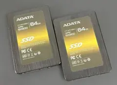 ▼▼▼ADATA SSD XPG SX900 64GB(2台) ※MLC▼▼▼