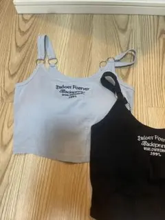 キャミソール 2色セット　パッド付き