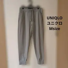 ライトグレー ジョガーパンツ ゴムウエスト