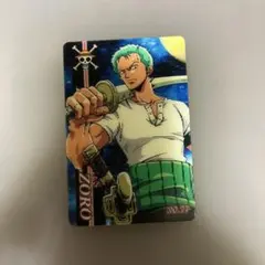 アニメイト ONEPIECE ゾロ パズル型 ステッカー ジグゾーシール レア