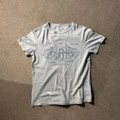 POLO RALPH LAUREN クルーネック Tシャツ グレー ネイビー M