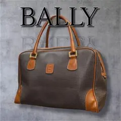 BALLY バリー ボストンバッグ ミニボストン PVC レザー イタリア製