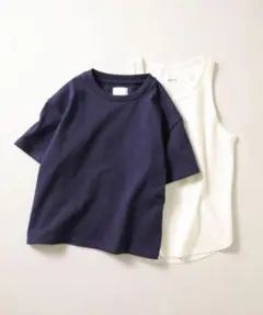 ナンバーナイン別注 ヘビーウェイト タンクトップ Tシャツ ネイビー 