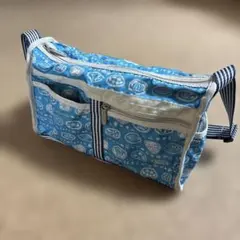 【値下げしました】LeSportsac ショルダーバッグ ブルー系