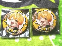 AMPTAKxCOLORS レインボーロード中77% あっきぃ 等身 缶バッジ