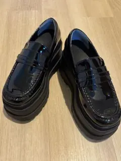 厚底ローファー 23.5
