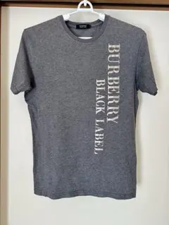 【GWセール】BURBERRY BLACK LABEL Tシャツ ロゴプリント