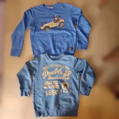 DOUBLE.B クマデザイン トレーナー