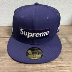 新品 SUPREME BOXLOGO NEW ERA CAP キャップ メッシュのサムネイル
