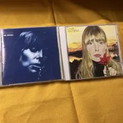 Joni Mitchell CloudsとBlueの2枚