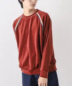 JOURNAL STANDARD ベロアクルーネックトップス