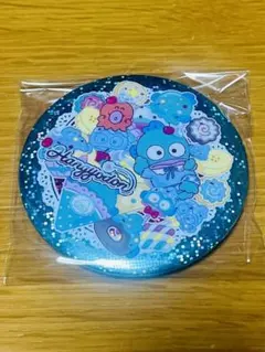 【未開封】サンリオキャラクターズ　キラキラBIG缶バッチ　ハンギョドン