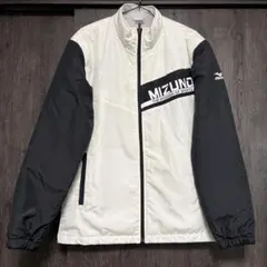【美品】MIZUNOトレーニングウェア　中綿 ウォーマー ジャケット 撥水