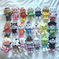 アンパンマン プリちぃビーンズ ぬいぐるみ 22体セット