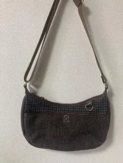 Harris Tweed チェック柄ショルダーバッグ　ユナイテッドアローズコラボのサムネイル
