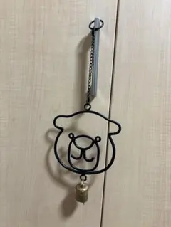 クマ型 ドアベル 壁掛け インテリア