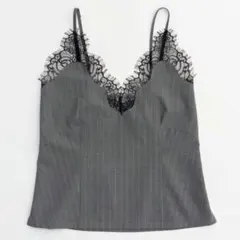 美品Gajess Taylor Lace Camisole /グレー/36サイズ - メルカリ