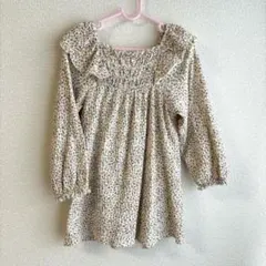 ZARA kids フリル フラワーワンピース