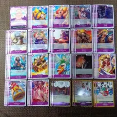 ドフラミンゴ ONEPIECEカード 紫 デッキパーツ 71枚