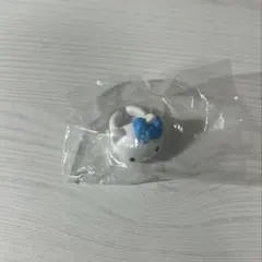 ハローキティ 喜怒哀楽 ファッションリング 水色リボン