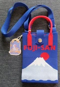富士山デザイン ミニショルダーバッグ　お土産　おみやげ