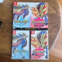 ポケットモンスター ソード・シールド ダブルパック Switch版 外箱付き美品
