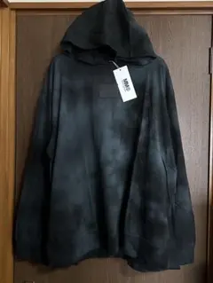 L新品 メゾン マルジェラ MM6 タイダイ ロゴ パッチ スウェット パーカー