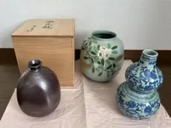 壺 陶器 3点 まとめ売りのサムネイル