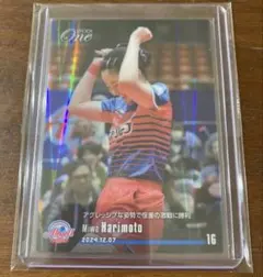 エポックワン 張本美和 アグレッシブな姿勢で僅差の激戦に勝利 20枚限定版