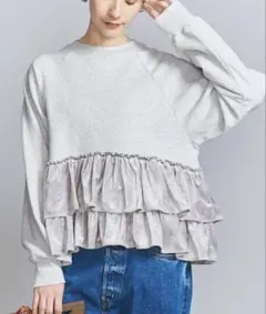 3/8まで⭐️ ビューティ&ユース スウェット トレーナー ベロア