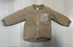 Lee キッズ 100cm アウター　ブルゾン　ベージュ　もこもこ　男女兼用