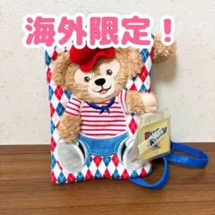 【海外限定・タグ付き】上海ディズニー ダッフィー ショルダーバッグ ポシェット