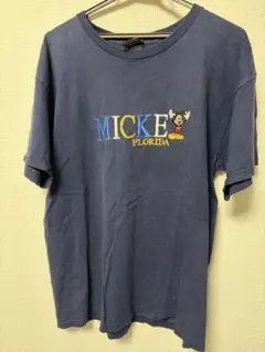 90s MICKEY UNLIMITED 刺繍ヴィンテージTシャツ Disney