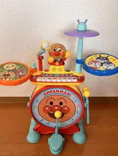 アンパンマン ドラムセット ノリノリライブbig電子ドラム&キーボード