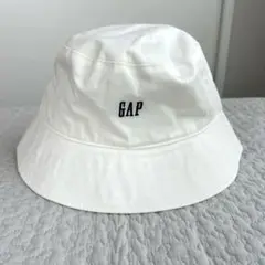 GAP Kids ロゴバケットハット　白