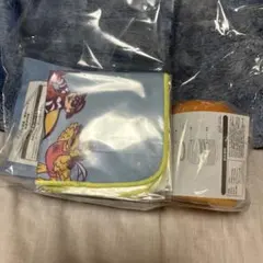 マクドナルドキャラクター タオルとハンバーガーセット