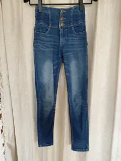 GORGE ハイウエスト スキニーデニム XSサイズ