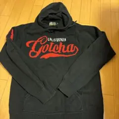 Gotcha Golf カリフォルニアロゴ パーカー ブラック/レッドのサムネイル