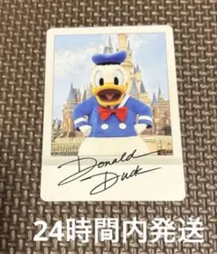 ディズニー ドナルド ダック ポストカード サイン - メルカリ
