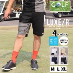 LUXE/R GOLF ラグジュゴルフ ショートパンツ 45994 BK(3L) - メルカリ