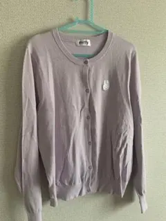 ミッフィ　カーディガン　ラベンダー