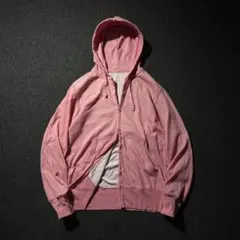 た*ぴ様 OLD UNIQLO archive double zip hoodi