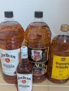 ウイスキー4本セットのサムネイル