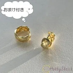 ◆セール中◆ デザイン フープピアス ゴールド (RP0270-G)