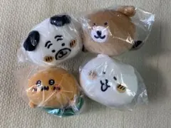 新品未開封　4点コンプリートセット　ナガノキャラクターズ　ねそべりぬいぐるみ