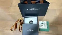 【未使用】COACH ティー ローズ プリント ハンカチ